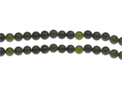 6mm Amazonite Gemstone Bead, approx. 32 beads