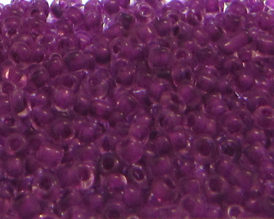 11/0 Violet Inside-Color Glass Seed Beads, 1oz. bag