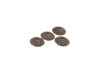 (image for) 12 x 6mm Silver Metal Spacer Bead, 4 beads - Click Image to Close