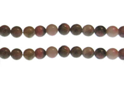 8mm Mixed Gemstone Bead, approx. 23 beads