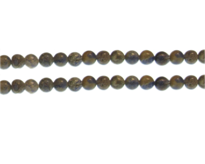 6mm Sodalite Gemstone Bead, approx. 30 beads