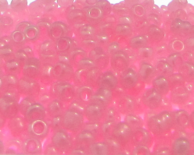 11/0 Baby Pink Ceylon Glass Seed Beads, 1oz. bag