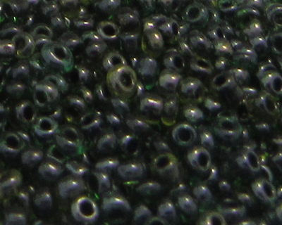 11/0 Olive Transparent Glass Seed Beads, 1oz. bag