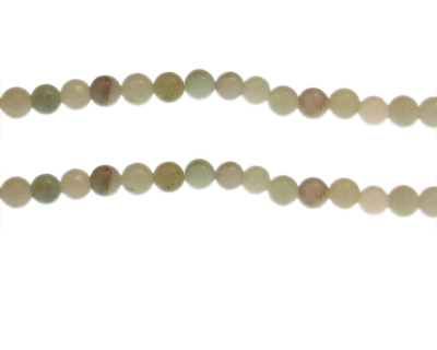 (image for) 6mm Green Aventurine Gemstone Bead, approx. 30 beads