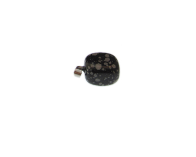 (image for) 12 - 14mm Snowflake Jasper Nugget Gemstone Pendant