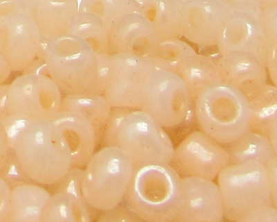 (image for) 6/0 Beige Ceylon Glass Seed Bead, 1oz. Bag