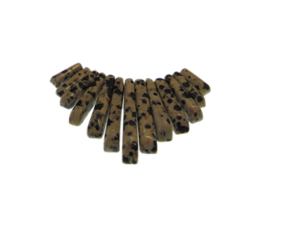 12 - 30mm Jasper Gemstone Pendant, 13 pieces