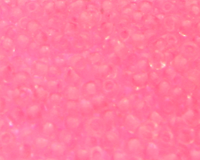 11/0 Light Pink Inside-Color Glass Seed Beads, 1oz. bag