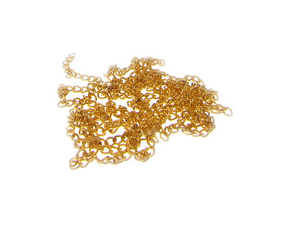 (image for) 2mm Gold Metal Link Chain, 40" length