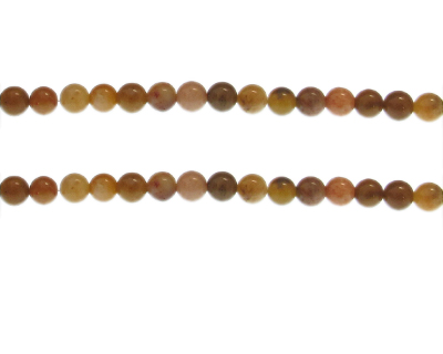 6mm Jasper Gemstone Bead, approx. 23 beads