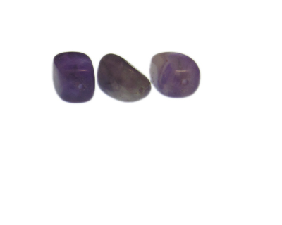 16 x 10mm Amethyst Gemstone Bead, 3 beads