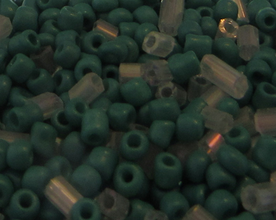 (image for) 11/0 Aqua Mix Glass Seed Bead, 1oz. Bag