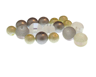 (image for) Approx. 1oz. Sparkle Designer Glass Bead Mix