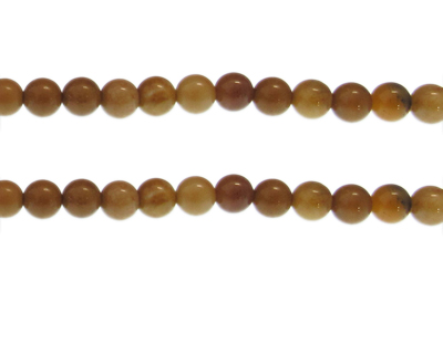 8mm Jasper Gemstone Bead, approx. 23 beads