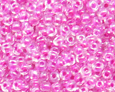(image for) 11/0 Fuchsia Luster Glass Seed Bead, 1oz. bag - Click Image to Close
