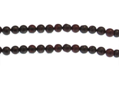 6mm Jasper Gemstone Bead, approx. 30 beads