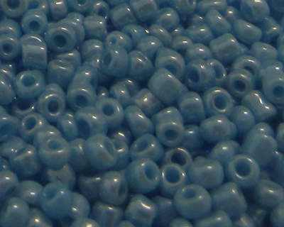 11/0 Baby Blue Opaque Glass Seed Bead, 1oz. Bag