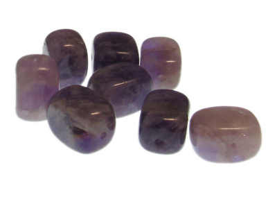 16 x 12mm Amethyst Gemstone Bead, 8 beads