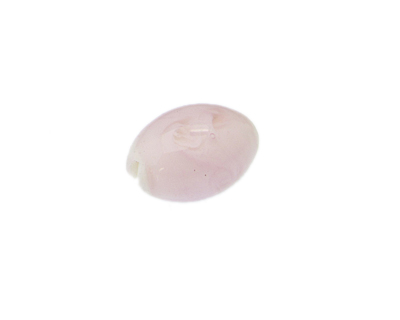 26 x 18mm Pink Oval Lampwork Glass Bead 26 x 18mm Pink Oval Lampwork Glass Bead