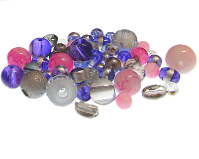 (image for) Approx. 1.5oz. Unicorn Designer Glass Bead Mix - Click Image to Close