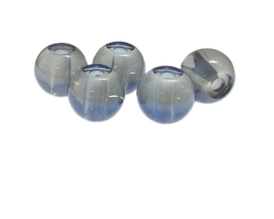 14mm Galaxy Glass Bead, 6 beads, large hole