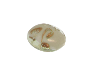34mm Crystal Pattern Lampwork Glass Bead 34mm Crystal Pattern Lampwork Glass Bead