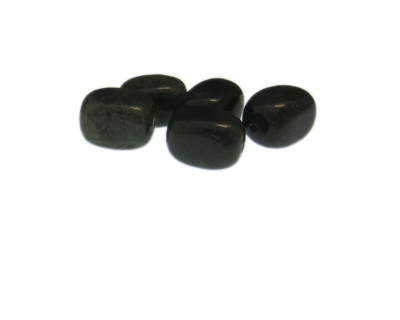 (image for) 14 x 10mm Malachite Gemstone Bead, 5 beads
