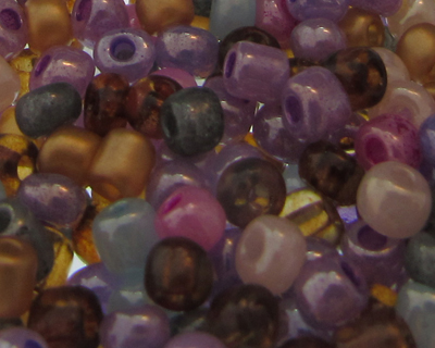 6/0 Ceylon Glass Bead Mix, 1oz. bag