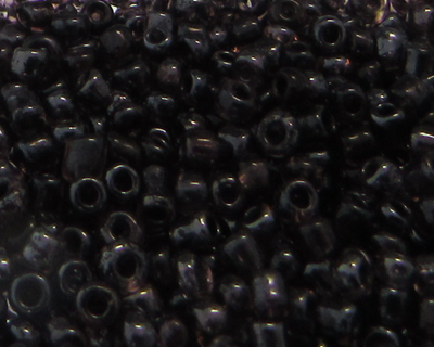 (image for) 11/0 Deep Plum Transparent Glass Seed Bead, 1oz. Bag