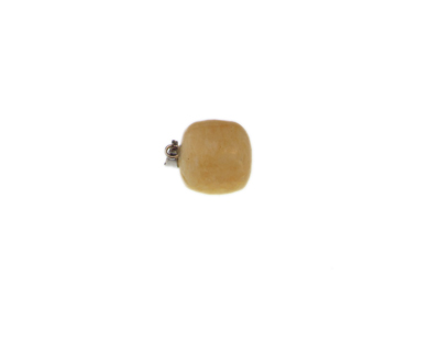 12 - 14mm Lemon Quartz Nugget Gemstone Pendant