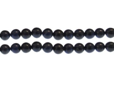 (image for) 8mm Lapis Gemstone Bead, approx. 23 beads