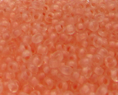 (image for) 11/0 Peach Inside-Color Glass Seed Beads, 1oz. bag