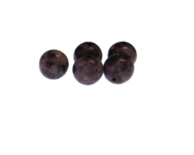 12mm Kiwi Jasper Gemstone Bead, 5 beads