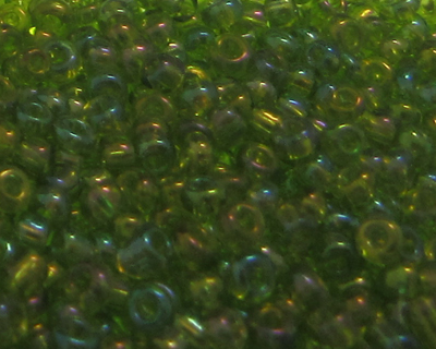 (image for) 11/0 Apple Green Luster Glass Seed Bead, 1oz. Bag