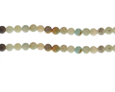 6mm Color Gemstone Bead, approx. 30 beads