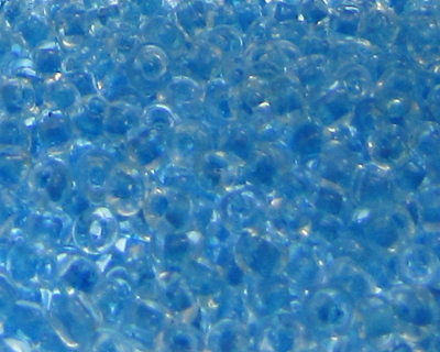 (image for) 11/0 Turquoise Inside-Color Glass Seed Beads, 1oz. bag
