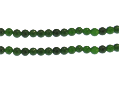6mm Malachite Gemstone Bead, approx. 30 beads