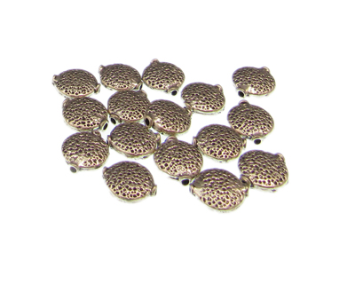 (image for) 8mm Silver Metal Spacer Bead, approx. 15 beads
