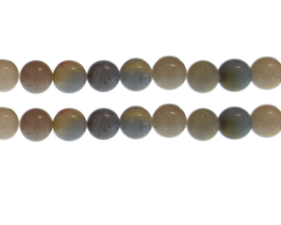 10mm Pale Blue Gemstone Bead, approx. 20 beads