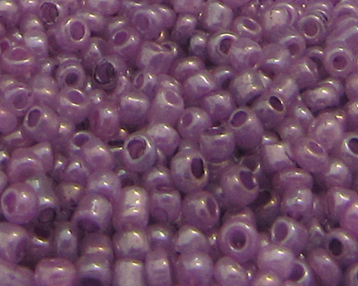 11/0 Lilac Ceylon Glass Seed Beads, 1oz. bag