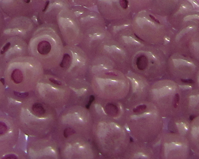6/0 Lilac Ceylon Glass Seed Beads, 1oz. bag