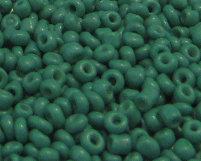 (image for) 11/0 Aqua Opaque Glass Seed Beads, 1oz. bag