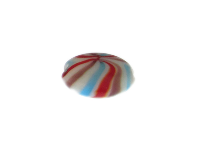 (image for) 24mm Fun Pattern Lampwork Glass Bead - Click Image to Close