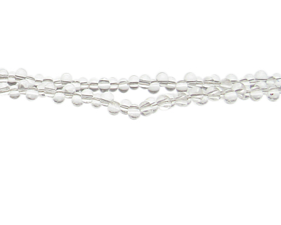 (image for) 4mm Crystal Drop Glass Bead, 22" string - Click Image to Close