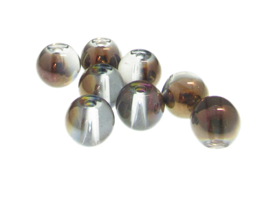 (image for) 14mm Half Moon Galaxy Glass Bead, 8 beads - Click Image to Close