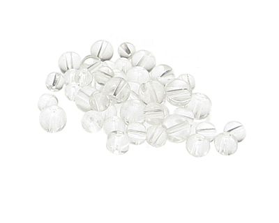 (image for) Approx. 1oz. 6-8mm Crystal Pressed Glass Beads