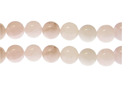 12mm Rose Quartz Gemstone Bead, approx. 15 beads