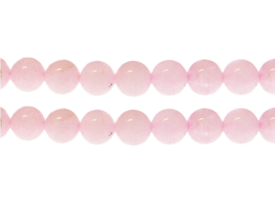 (image for) 10mm Rose Quartz Gemstone Bead, approx. 19 beads - Click Image to Close