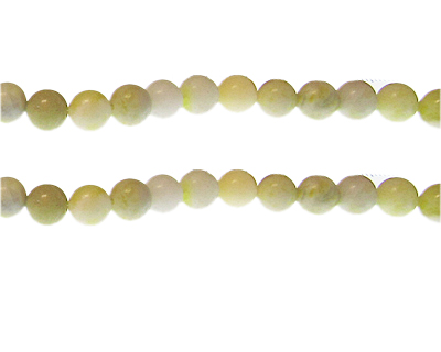 (image for) 8mm Light Green Gemstone Bead, approx. 23 beads