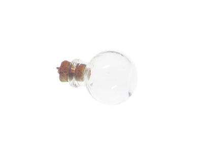 30 x 20mm Round Glass Bottle Pendant, with Cork and bail 30 x 20mm Round Glass Bottle Pendant, with Cork and bail